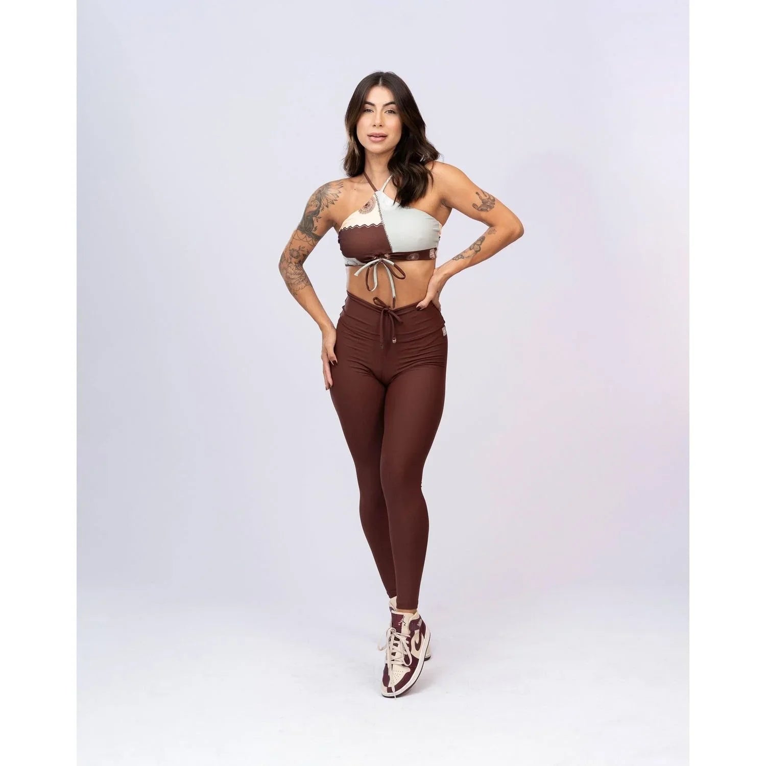 Top Fitness Niara estampa Roots