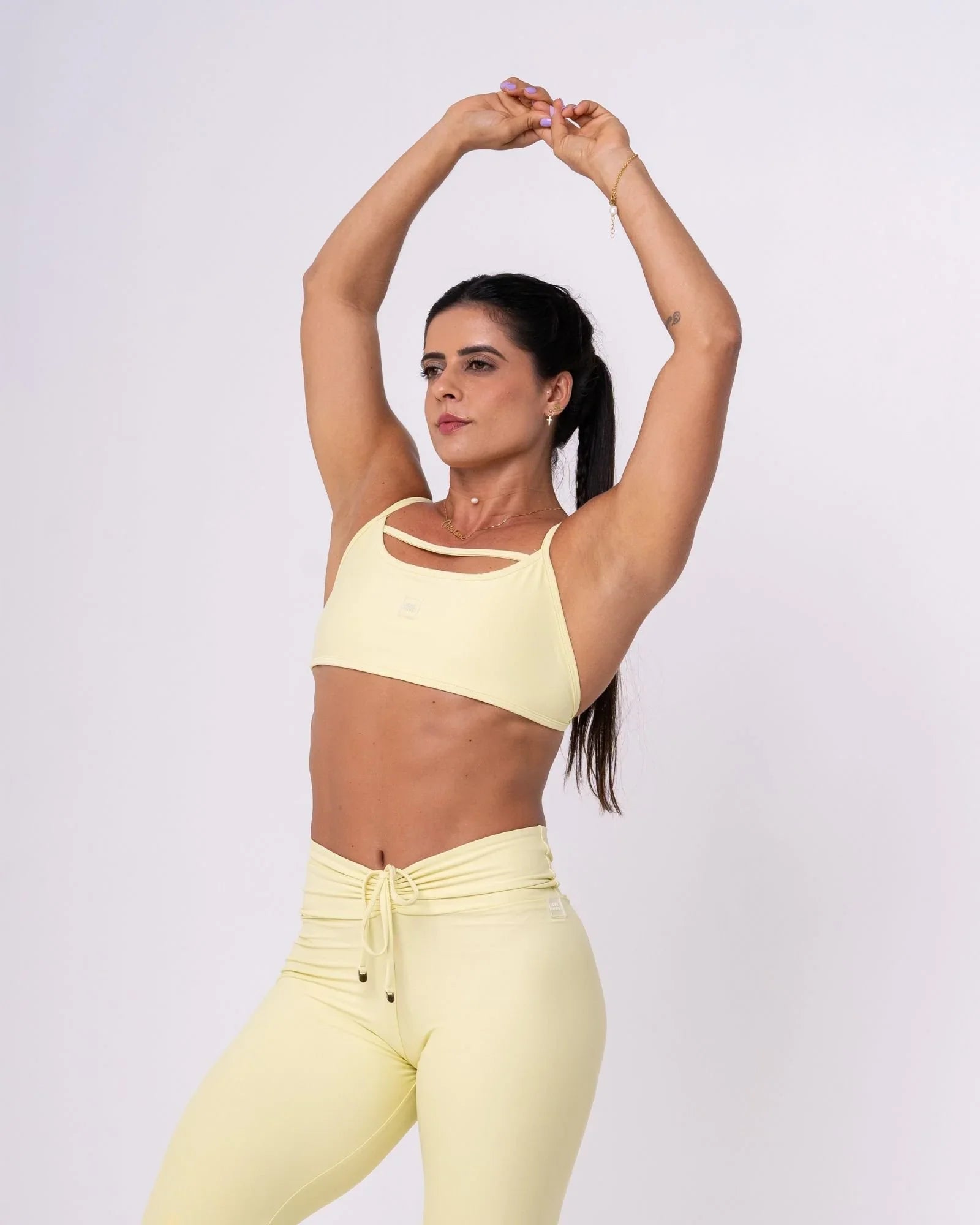 Calça Legging Slim Chá Verde