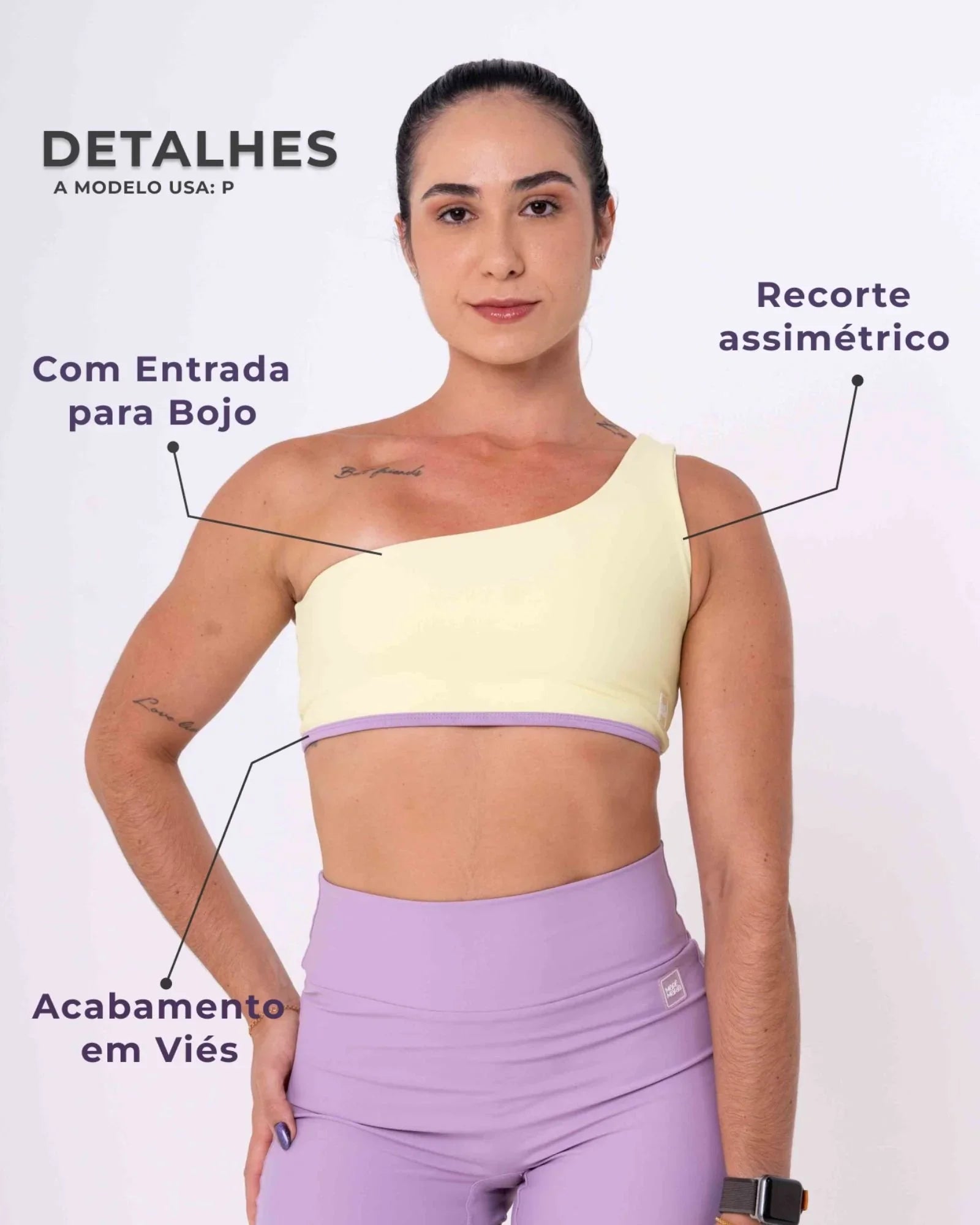 Top Fitness Mih Duo Chá Verde com Lavanda
