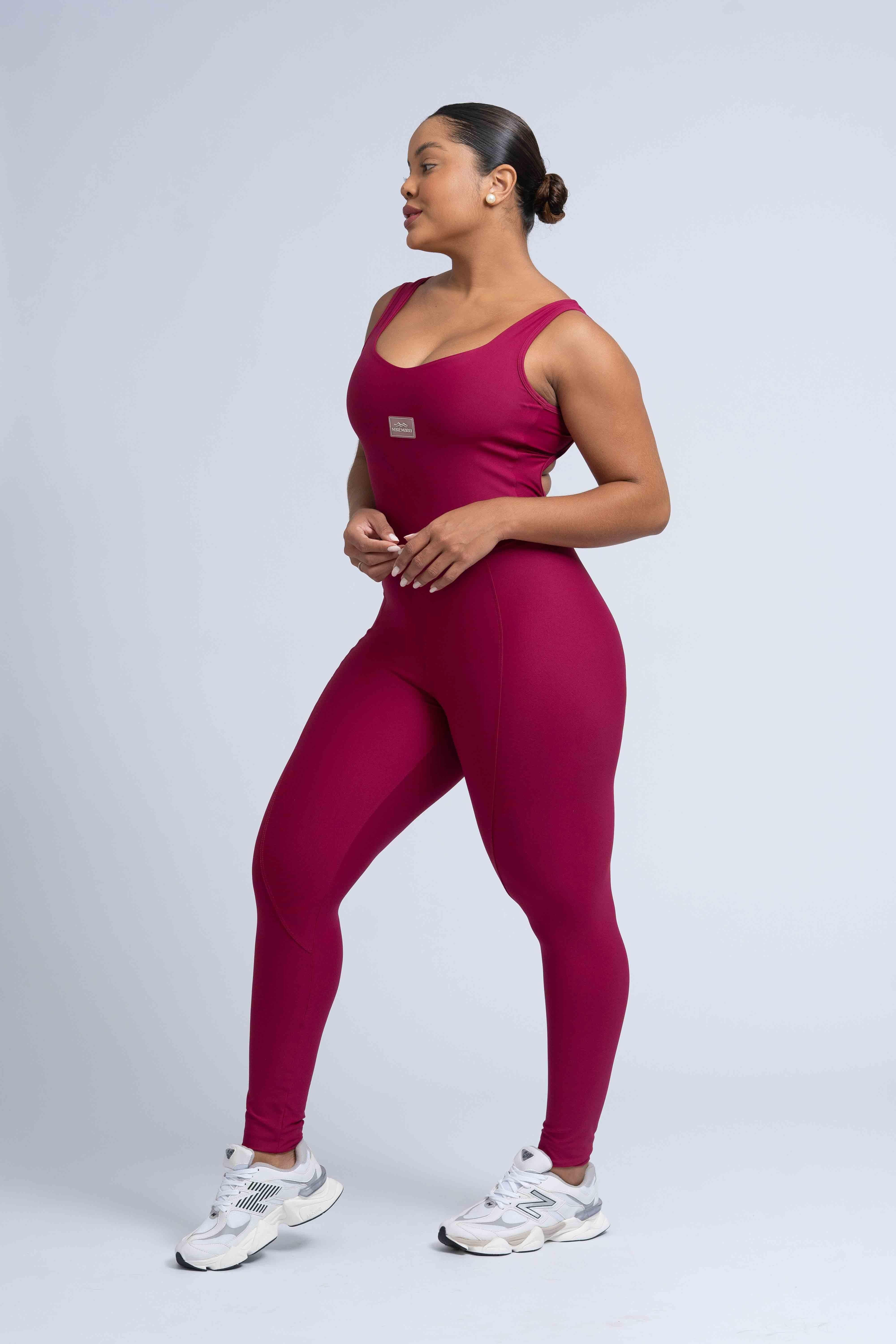 Macacão Fitness Clássico Rouge