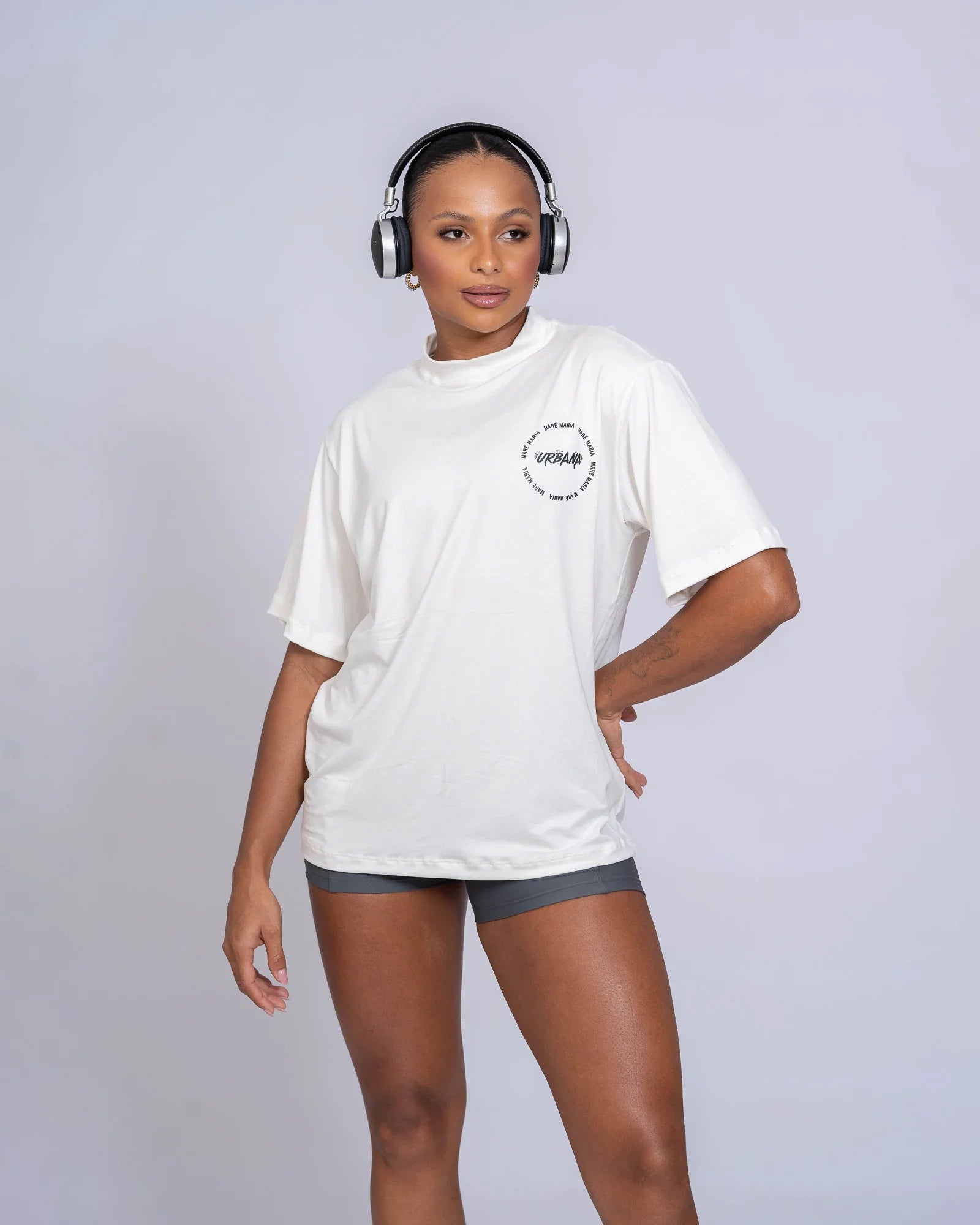 Blusão Oversized "Aí de mim se não fosse eu" com gola