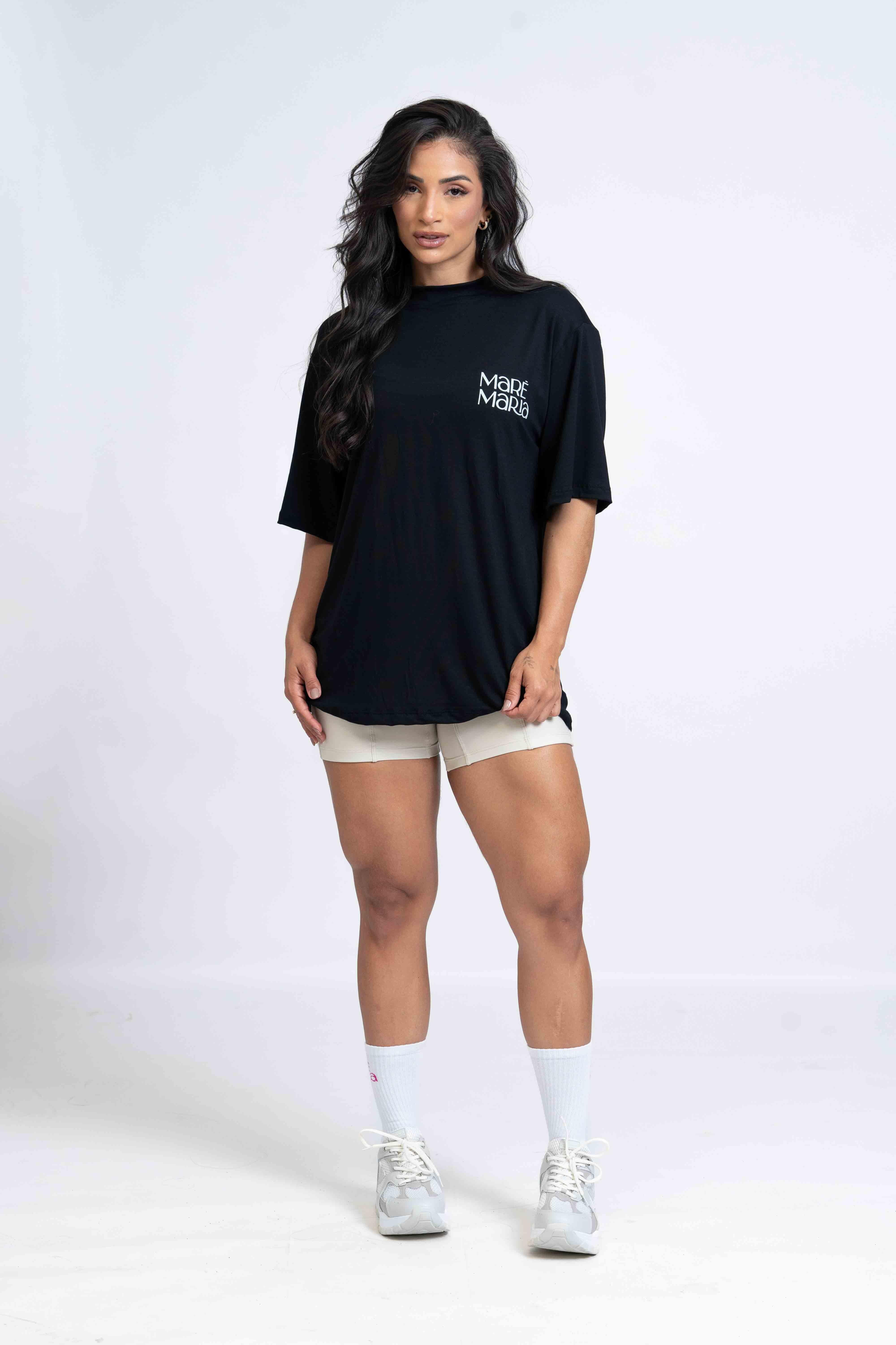 Blusão Oversized "Aí de mim se não fosse eu" com gola