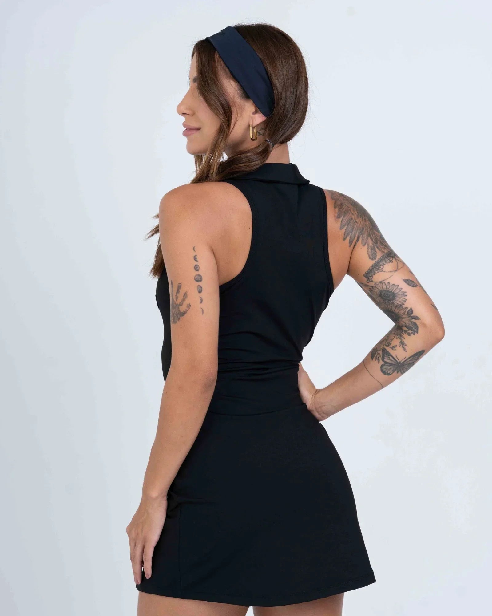 Vestido Fitness Match Point Super Black