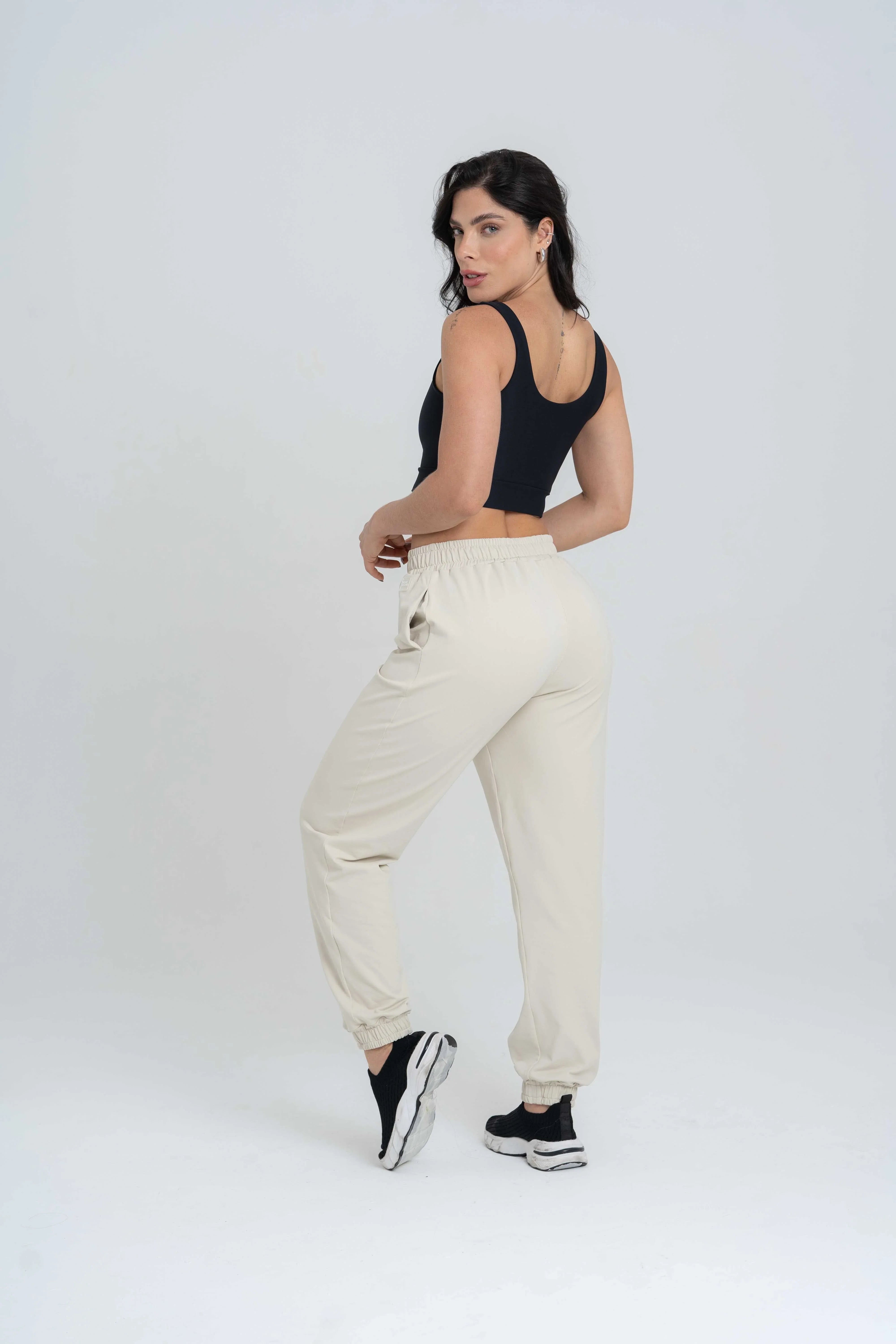 Calça Street Moletinho Jogger Luna