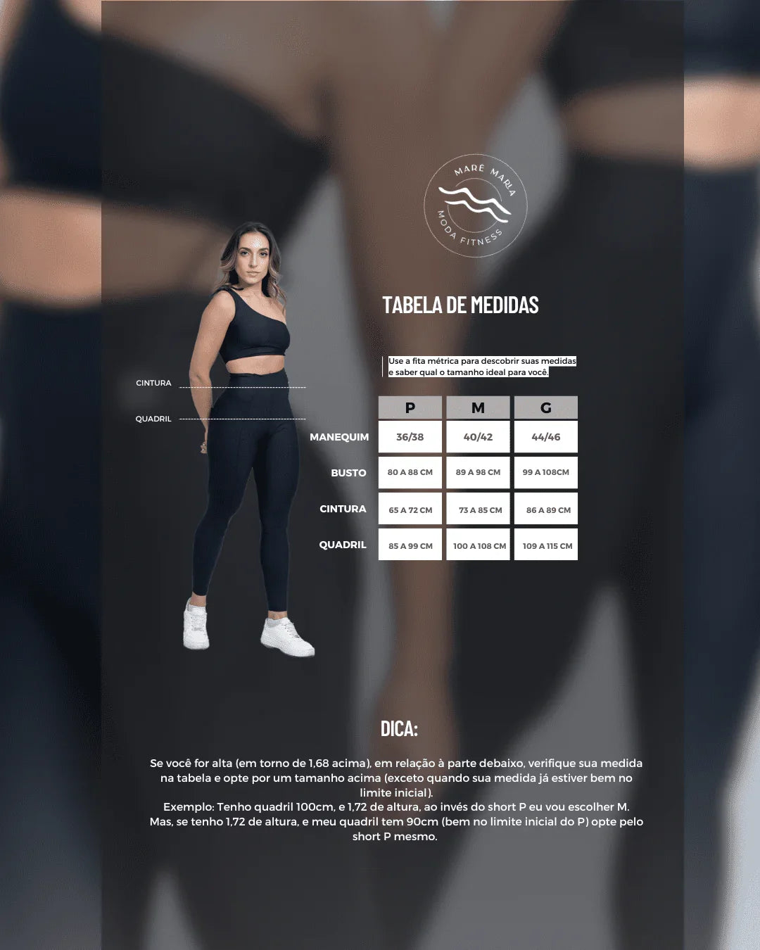 Calça Legging fitness Classic Azul Marinho compressão