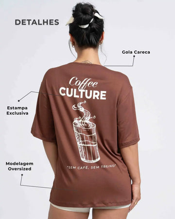 Blusão Oversized Coffee