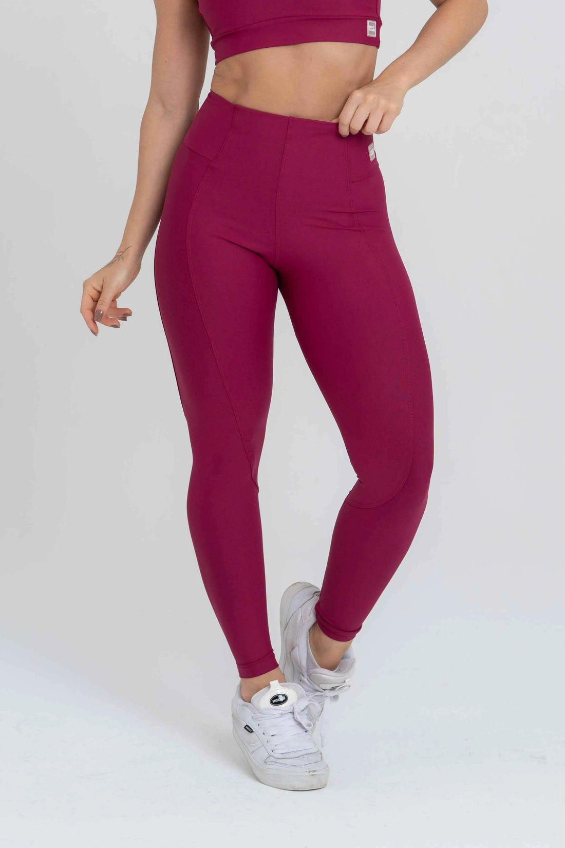 Legging Classic Rouge compressão sem empina bumbum