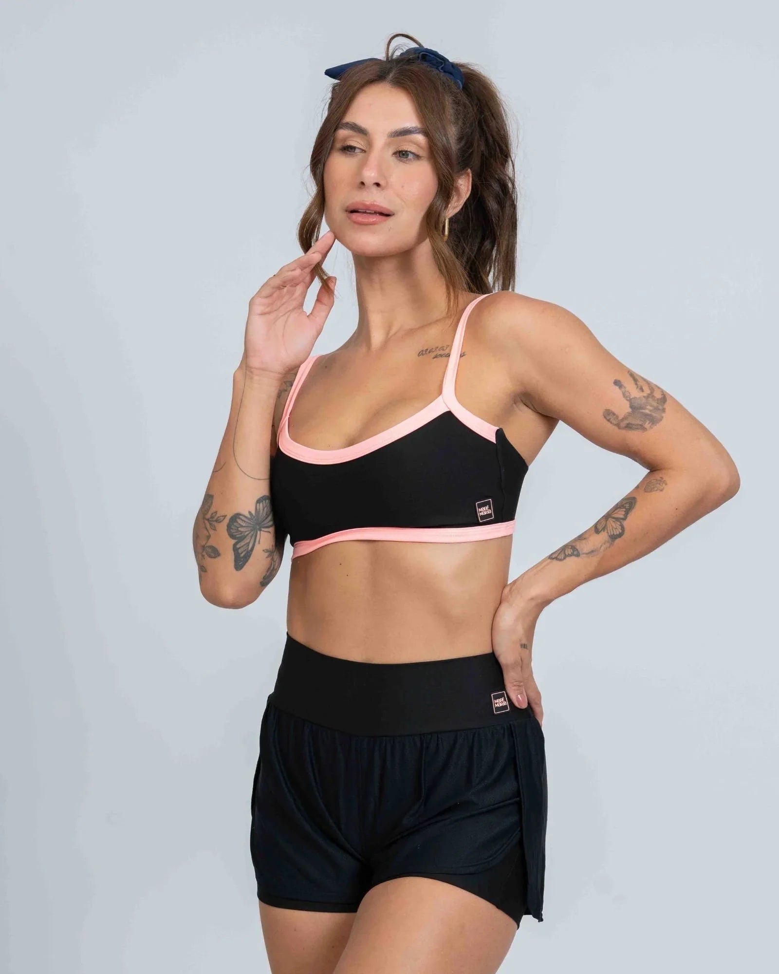 Short Fitness Dual Fit Super Black