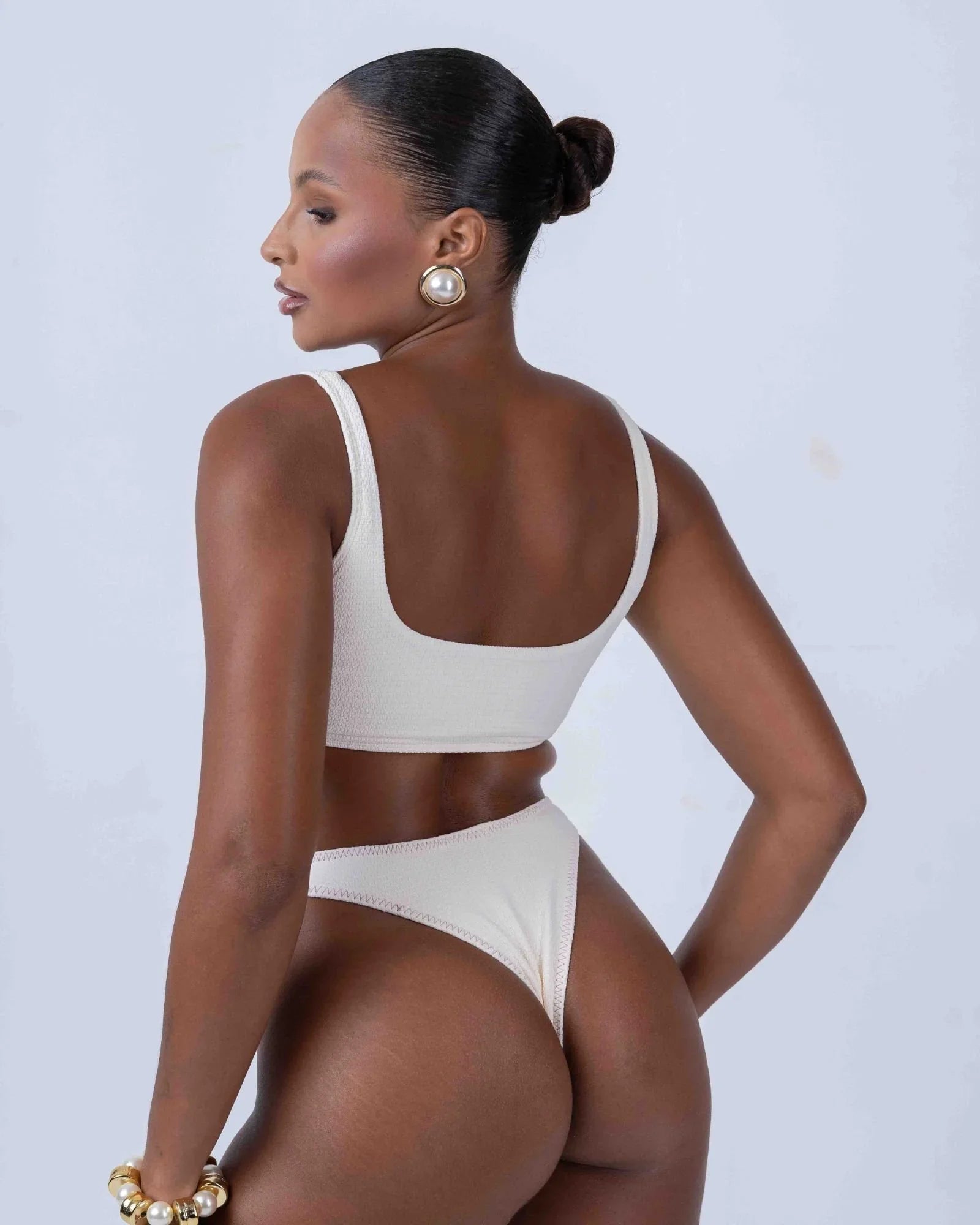 Calcinha Asa Delta Off White