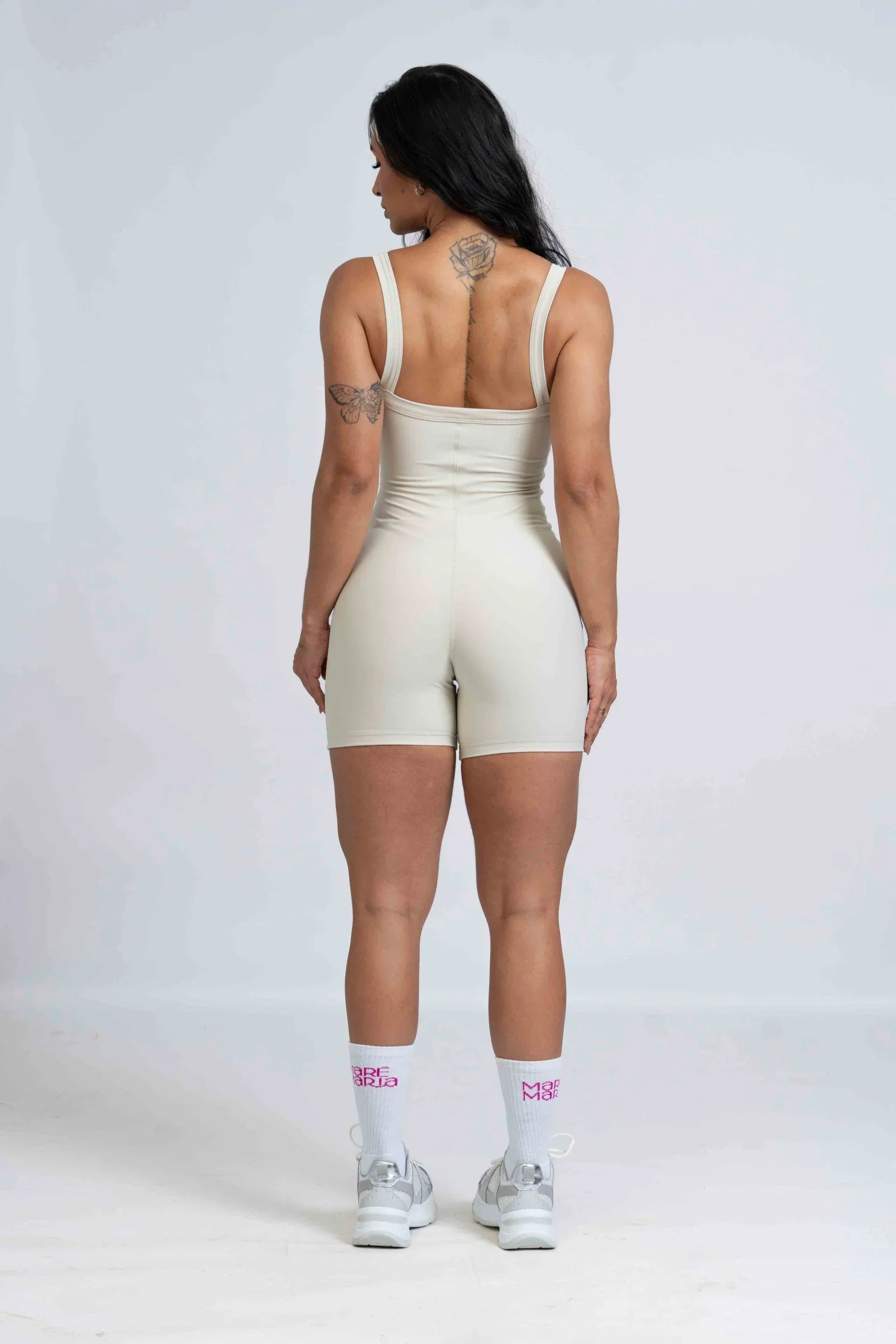 Macaquinho Fitness Flow Luna com bolso