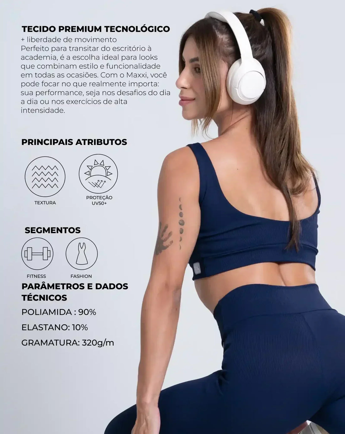 Top Fitness Flow Canelado