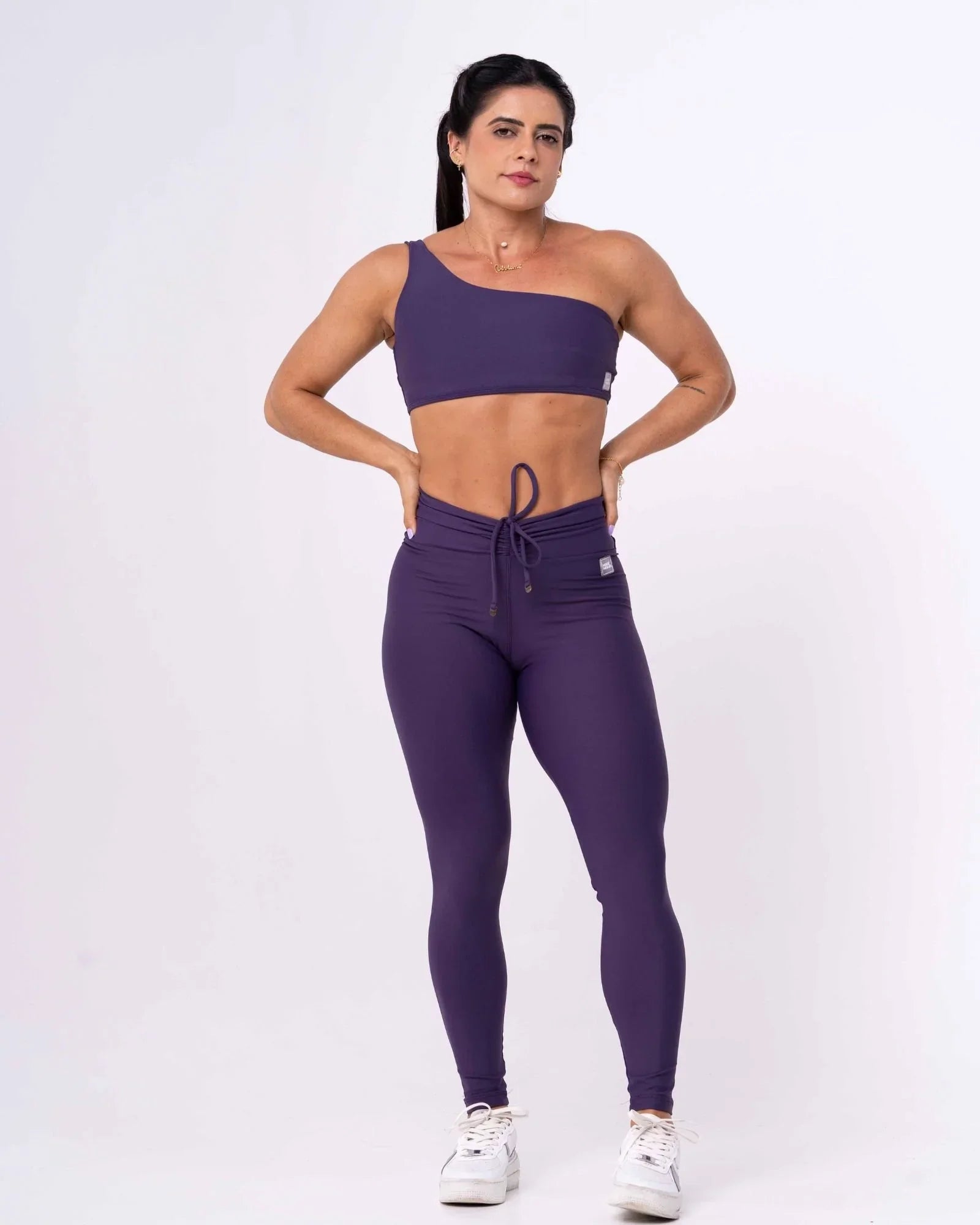 Calça Legging Slim Violeta