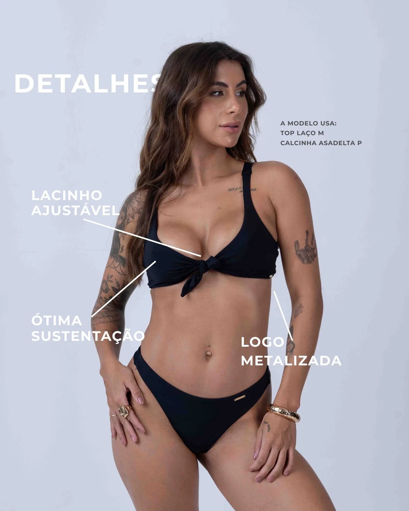 Top de Lacinho Preto