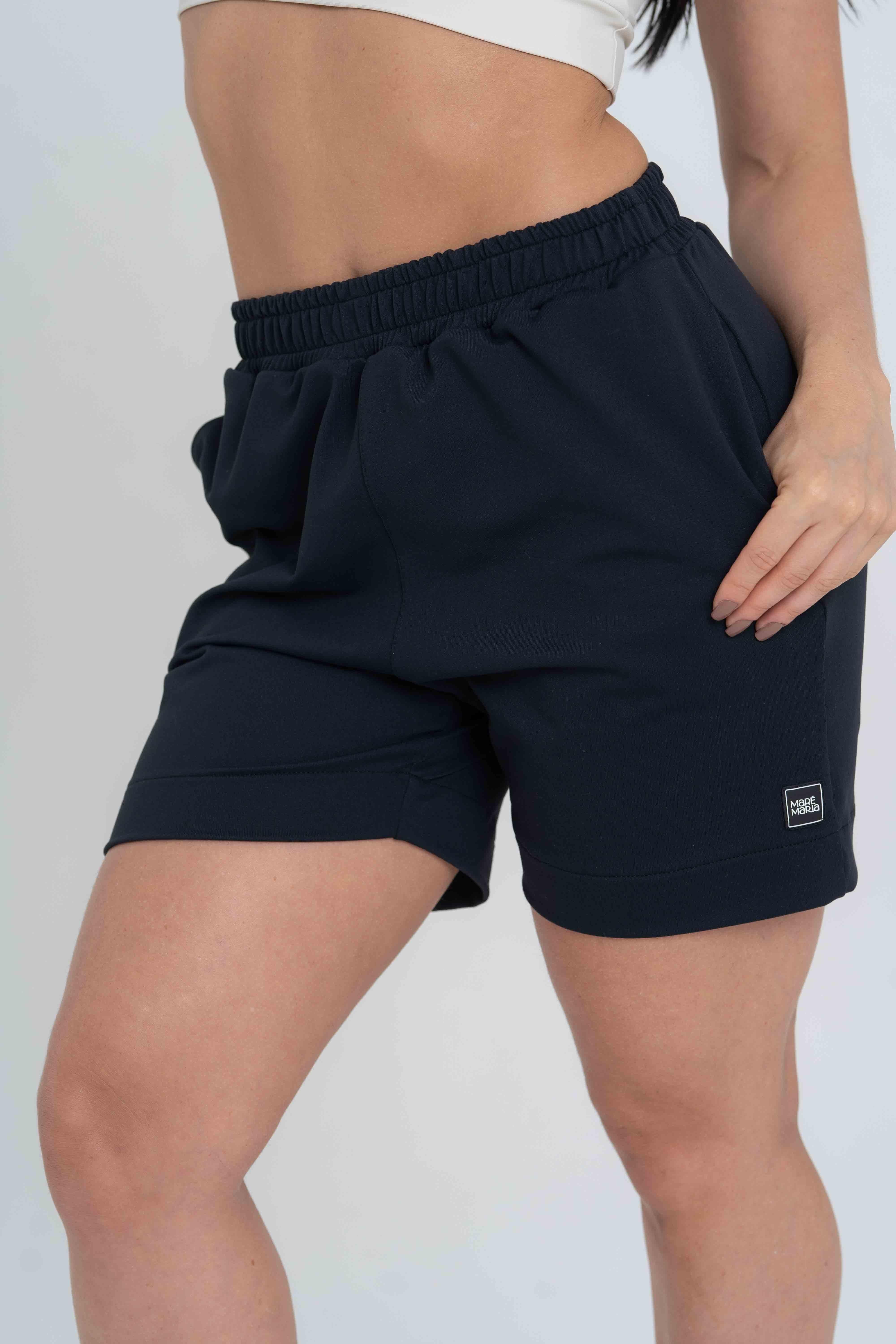 Bermuda Street Moletinho Preta