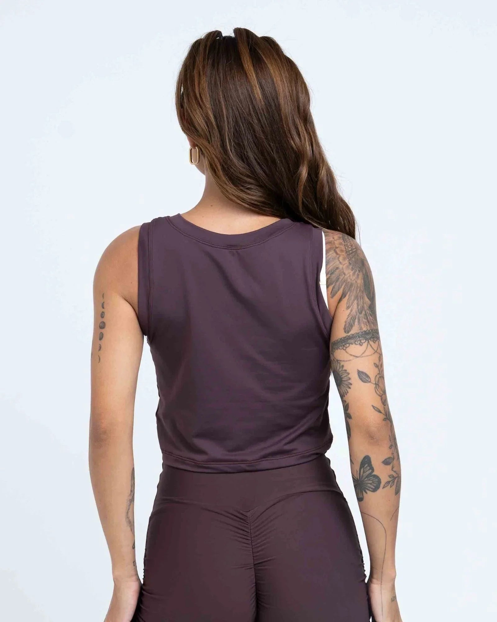 Regata Cropped Moletinho