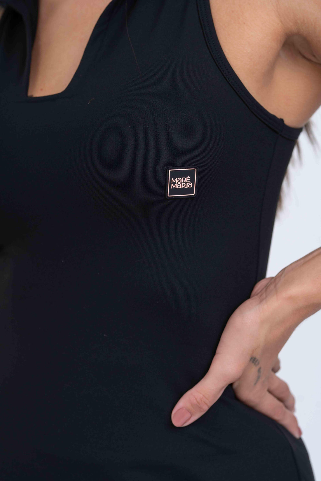 Vestido Fitness Match Point Super Black