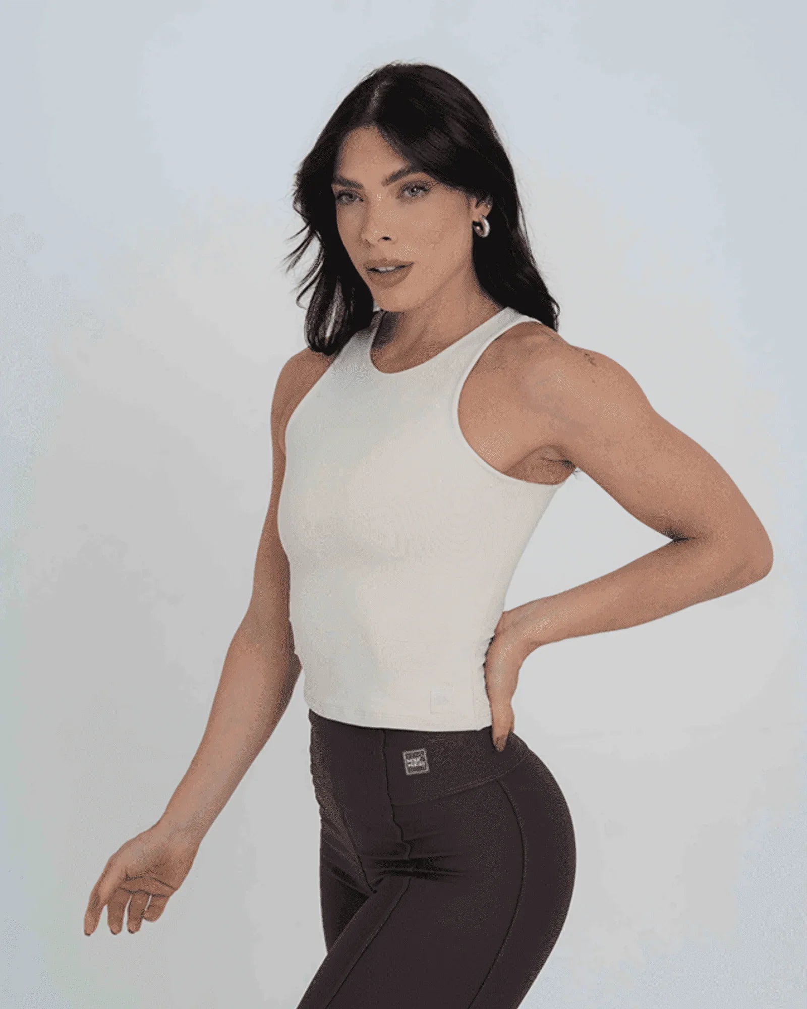 Blusa Fitness Casual Charlote Luna compressão