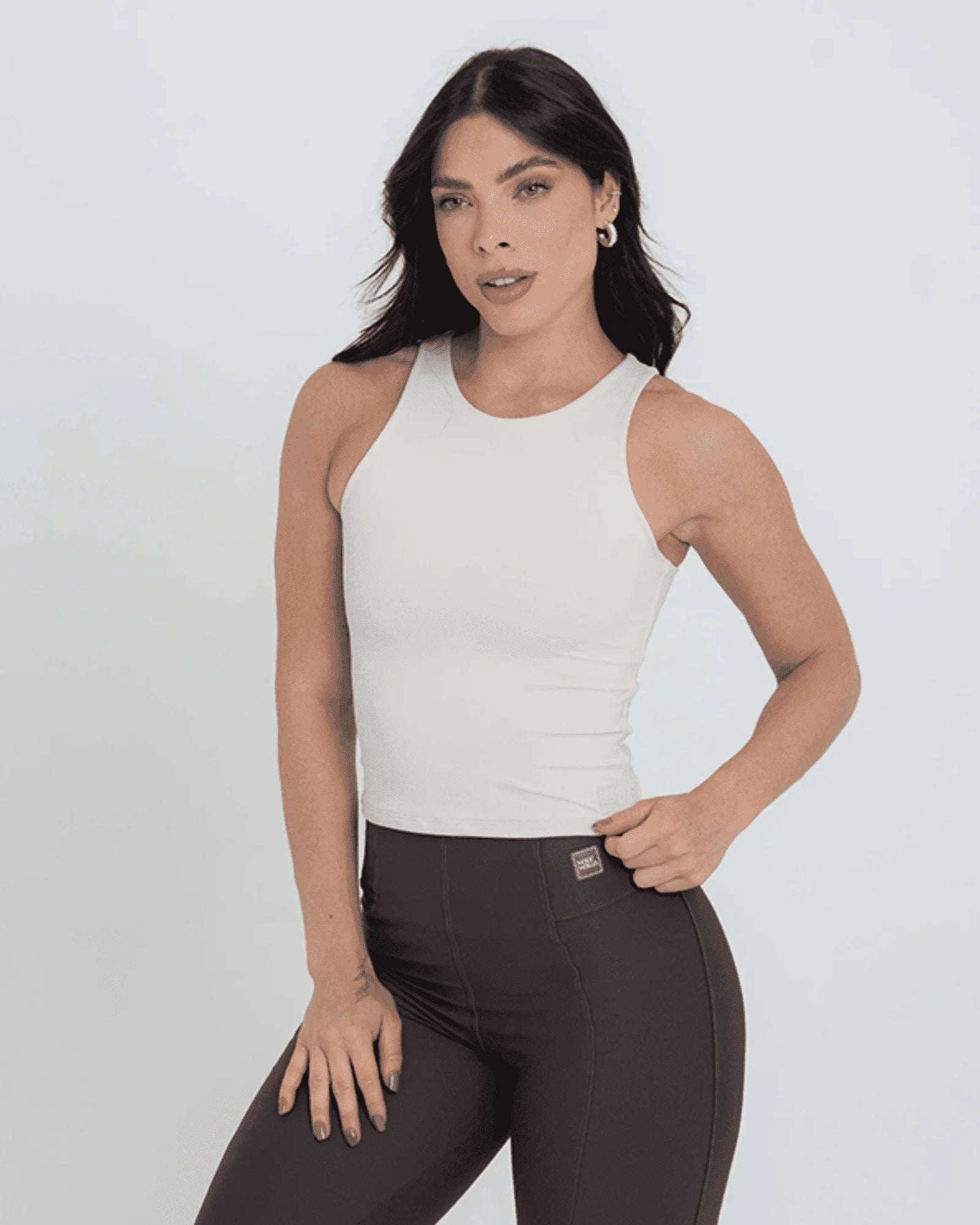 Blusa Fitness Casual Charlote Luna compressão