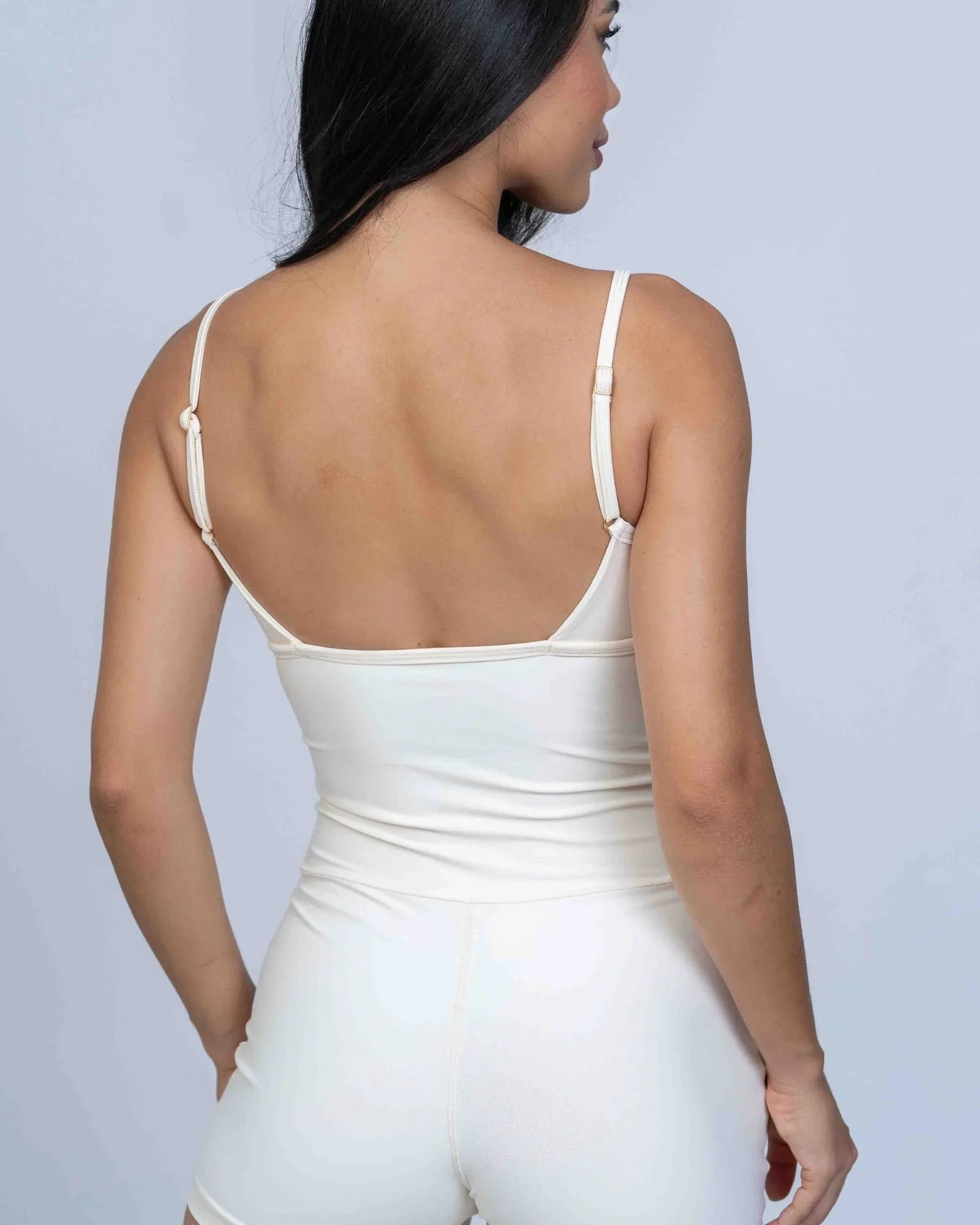 Macaquinho Fitness Mood Off White