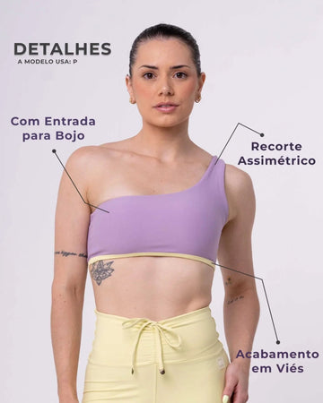 Top Fitness Mih Duo Lavanda com Chá Verde