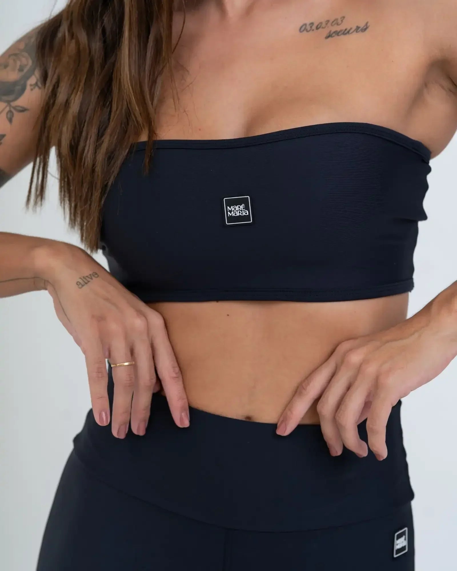 Top Faixa Tomara que caia Allure