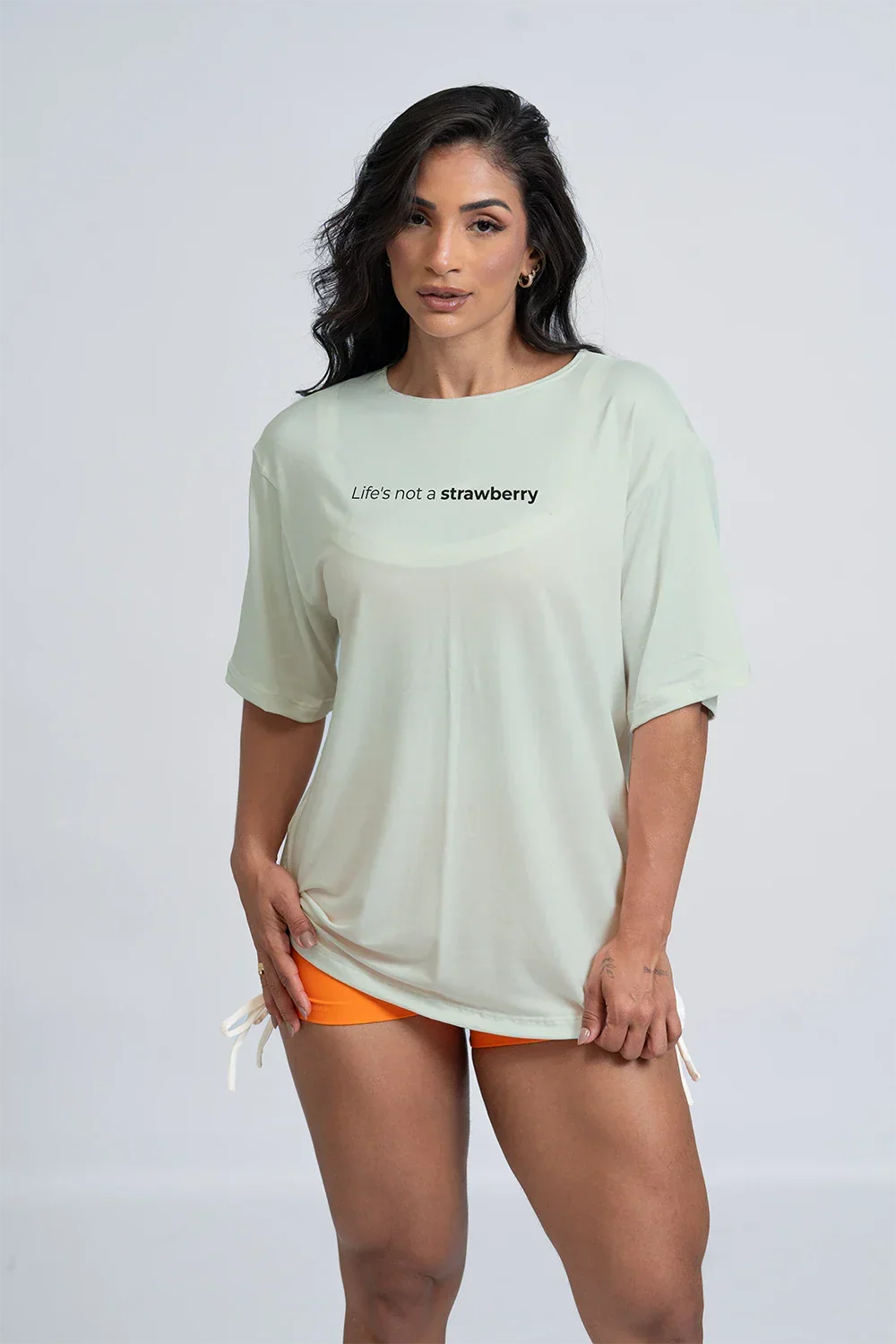 Blusão Fitness Oversized Life´s not a strawberry