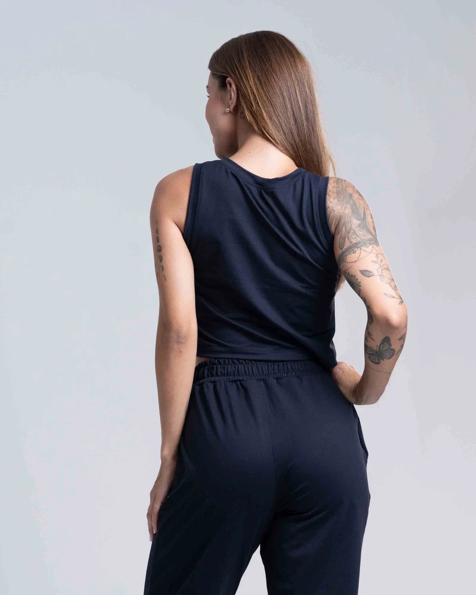 Regata Cropped Moletinho